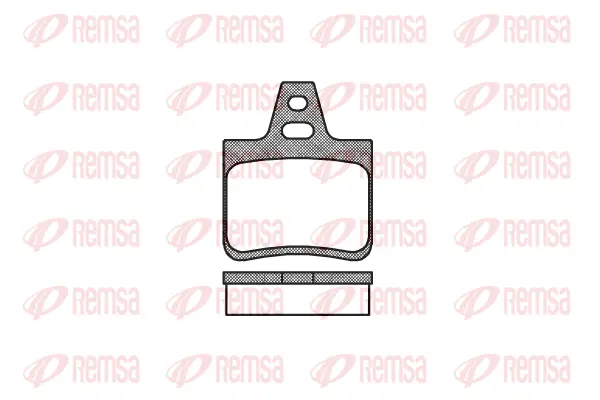 Brake Pad Set, disc brake (0102 10)