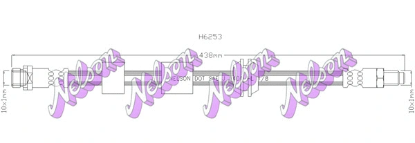 Brake Hose (H6253)