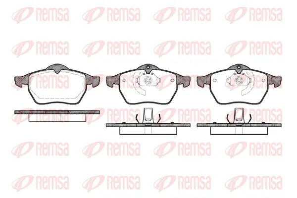 Brake Pad Set, disc brake (0390 10)