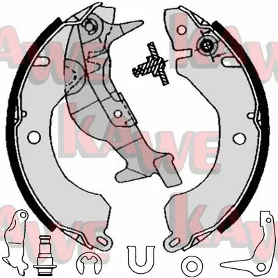 Brake Shoe Set (05221)