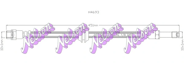 Brake Hose (H4693)
