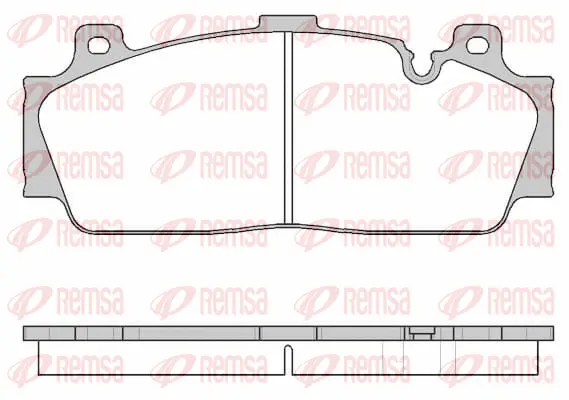 Brake Pad Set, disc brake (1543 10)