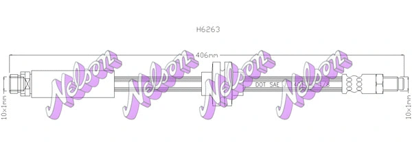 Brake Hose (H6263)