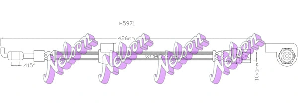 Brake Hose (H5971)