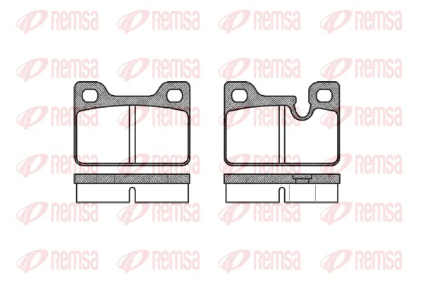 Brake Pad Set, disc brake (0113 00)
