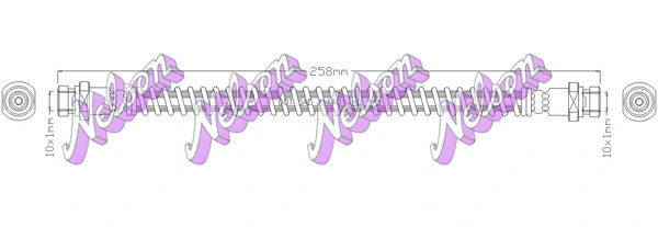 Brake Hose (H5845)