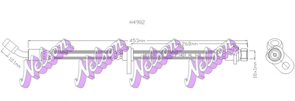 Brake Hose (H4902)
