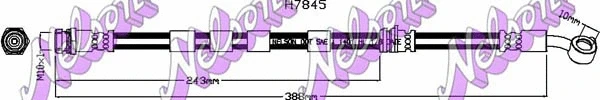 Brake Hose (H7845)