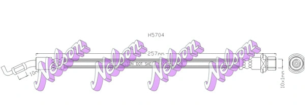 Brake Hose (H5704)