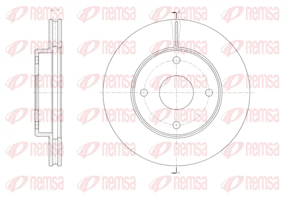 Brake Disc (62071 10)
