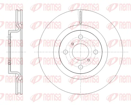 Brake Disc (61656 10)