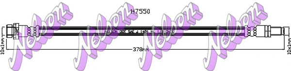 Brake Hose (H7550)