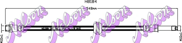 Brake Hose (H8184)