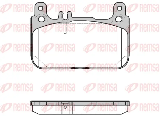 Brake Pad Set, disc brake (1622 00)