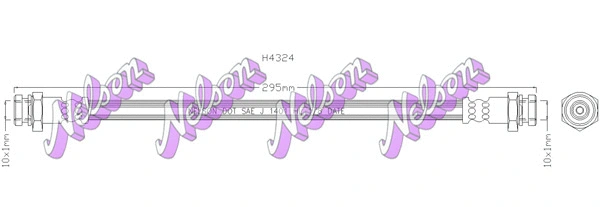 Brake Hose (H4324)
