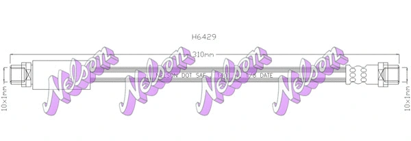 Brake Hose (H6429)