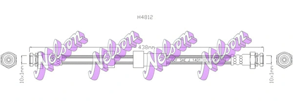 Brake Hose (H4812)