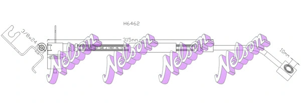 Brake Hose (H6462)