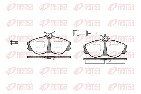 Brake Pad Set, disc brake (0276 02)