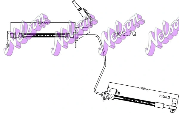 Brake Hose (H6517Q)
