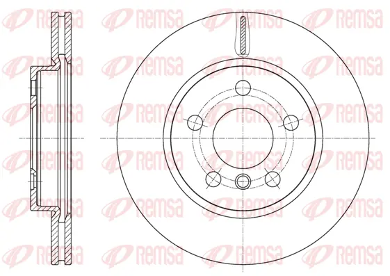 Brake Disc (61617 10)