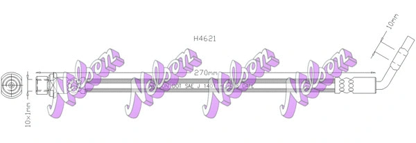 Brake Hose (H4621)