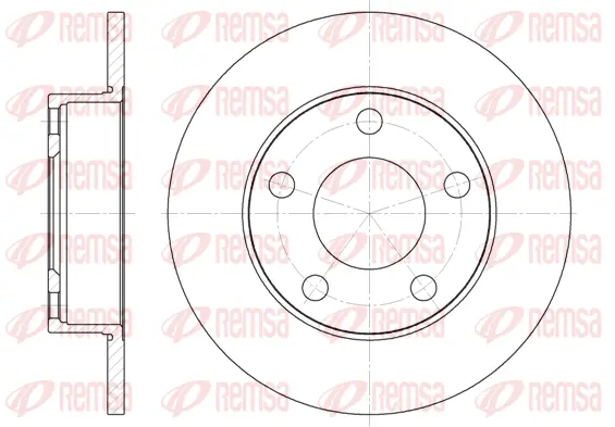 Brake Disc (6124 00)