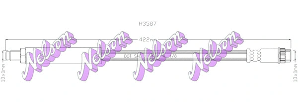 Brake Hose (H3587)