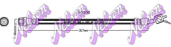 Brake Hose (H7590)