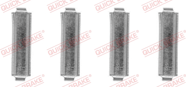 Accessory Kit, disc brake pad (109-1771)