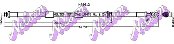Brake Hose (H7661Q)