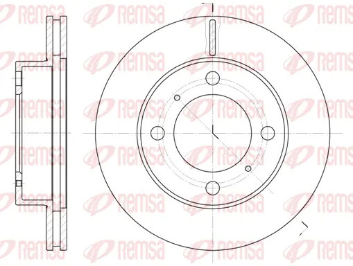 Brake Disc (6539 10)
