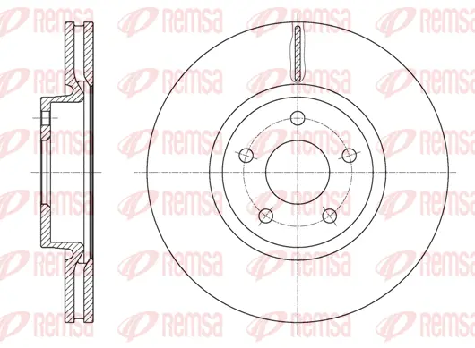 Brake Disc (61562 10)