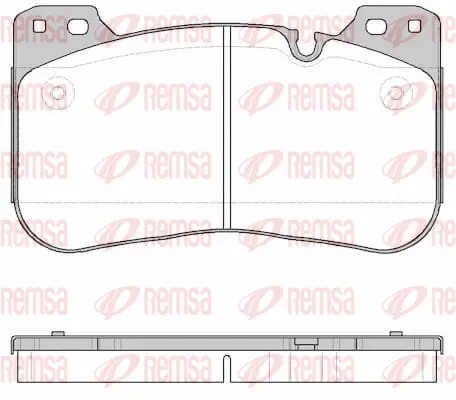 Brake Pad Set, disc brake (1834 00)