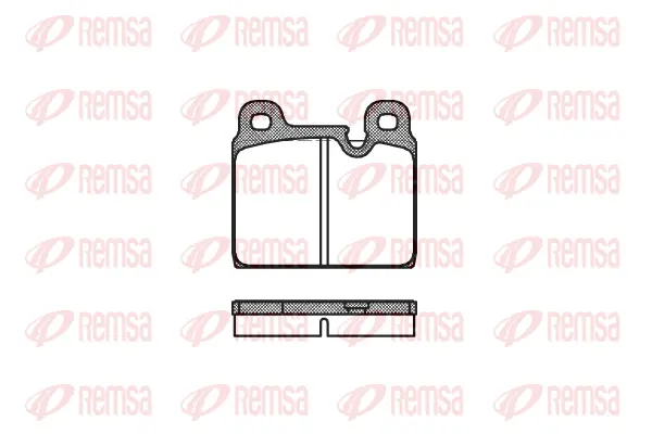 Brake Pad Set, disc brake (0002 30)