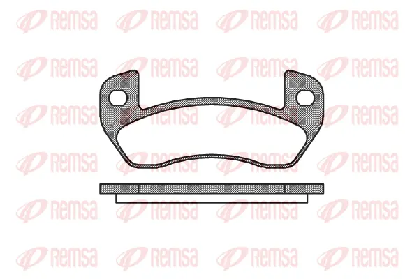 Brake Pad Set, disc brake (1152 00)