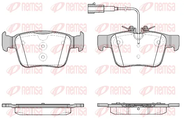 Brake Pad Set, disc brake (1722 02)