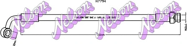Brake Hose (H7794)
