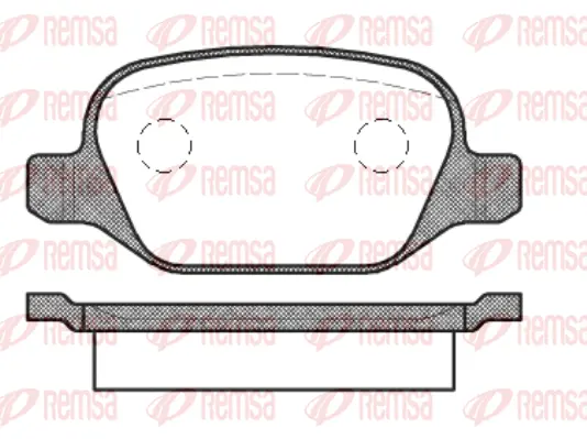 Brake Pad Set, disc brake (0727 10)