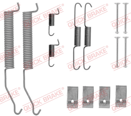 Accessory Kit, brake shoes (105-0812)