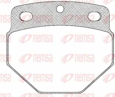 Brake Pad Set, disc brake (JCA327.00)