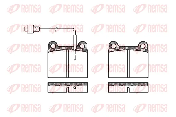 Brake Pad Set, disc brake (0006 02)