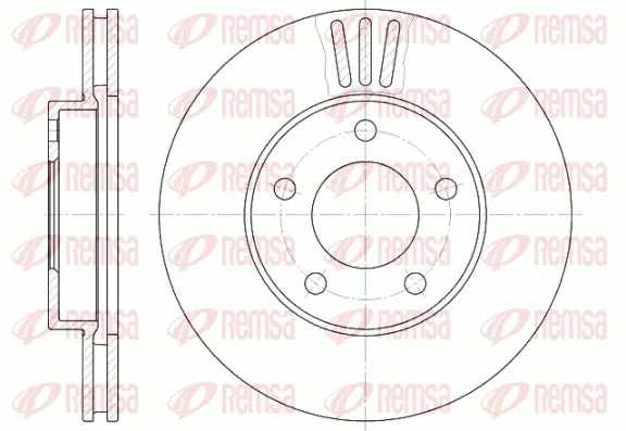 Brake Disc (61020 10)