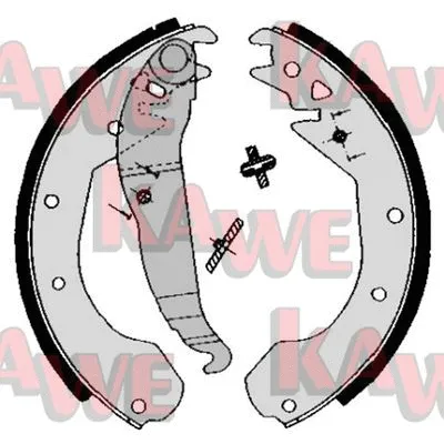 Brake Shoe Set (04650)