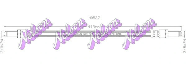 Brake Hose (H0527)