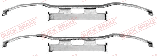 Accessory Kit, disc brake pad (109-1213)