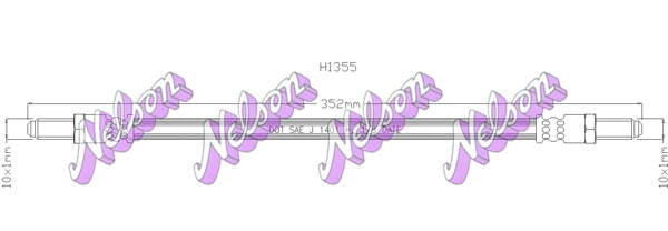 Brake Hose (H1355)