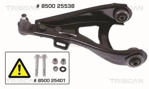 Control/Trailing Arm, wheel suspension (8500 25538)
