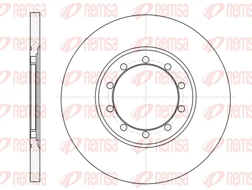 Brake Disc (61201 00)