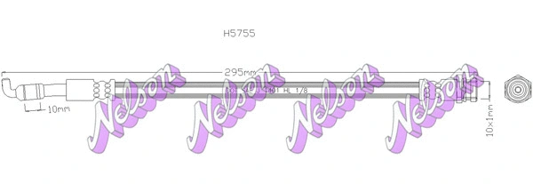 Brake Hose (H5755)